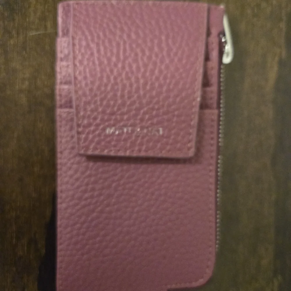 Matt & Nat Burgundy Backpack and Wallet Set - Picture 7 of 10